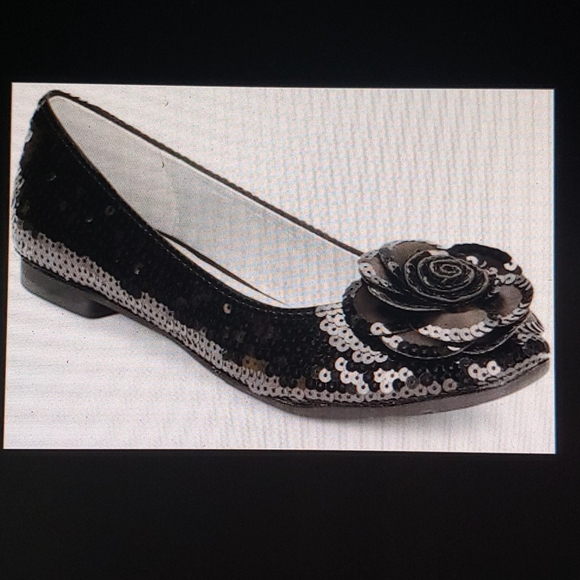 Adrienne Vittadini Shoes - Sequined ballet flats